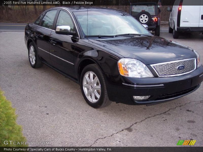 Black / Pebble Beige 2005 Ford Five Hundred Limited AWD