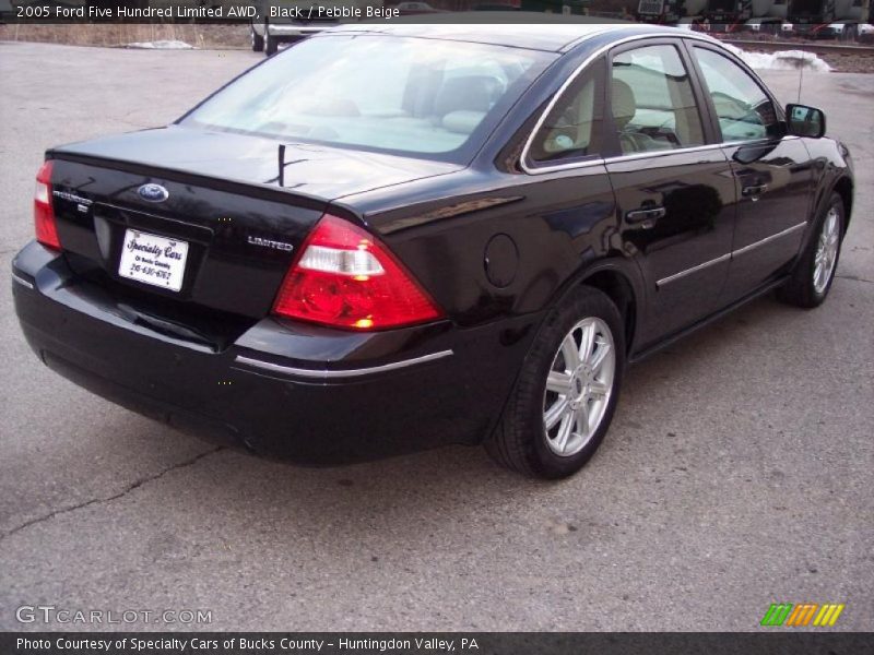 Black / Pebble Beige 2005 Ford Five Hundred Limited AWD
