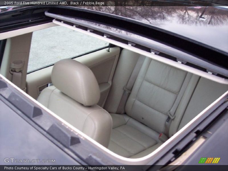 Black / Pebble Beige 2005 Ford Five Hundred Limited AWD
