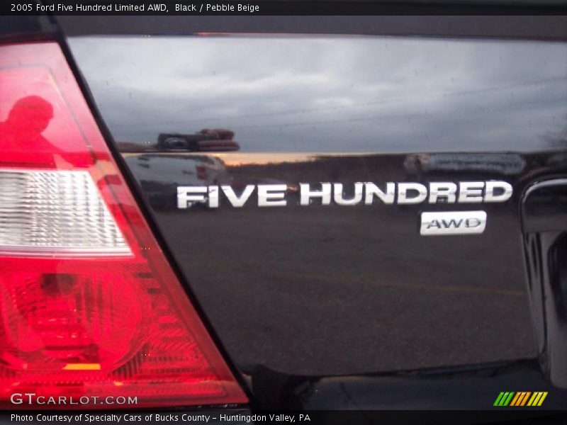 Black / Pebble Beige 2005 Ford Five Hundred Limited AWD