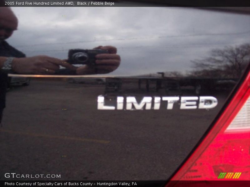Black / Pebble Beige 2005 Ford Five Hundred Limited AWD