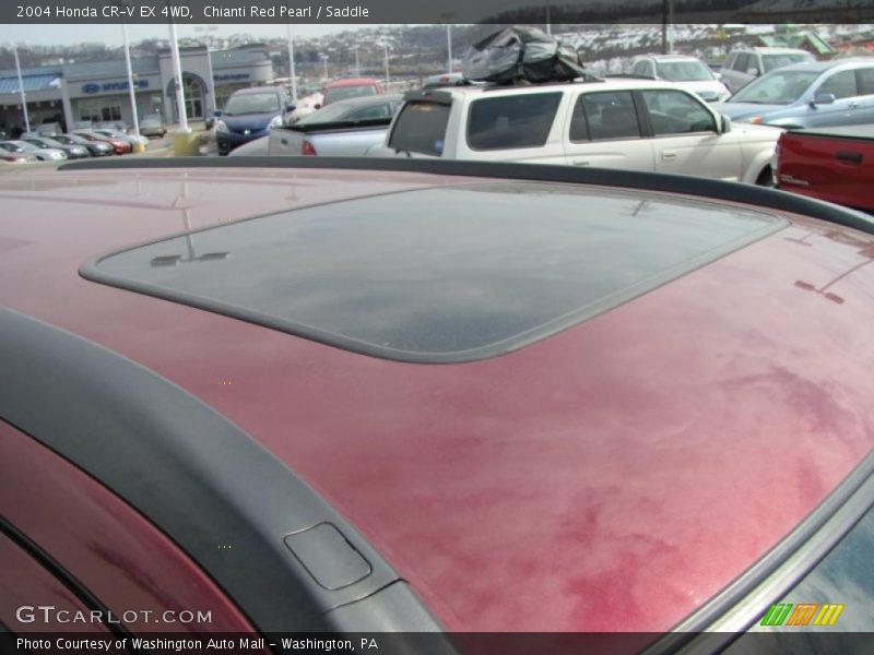 Chianti Red Pearl / Saddle 2004 Honda CR-V EX 4WD