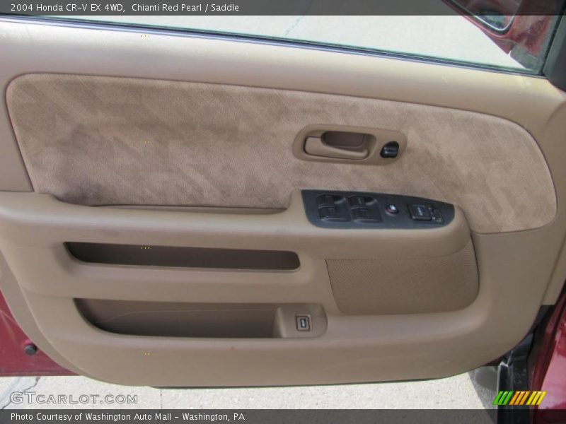 Chianti Red Pearl / Saddle 2004 Honda CR-V EX 4WD