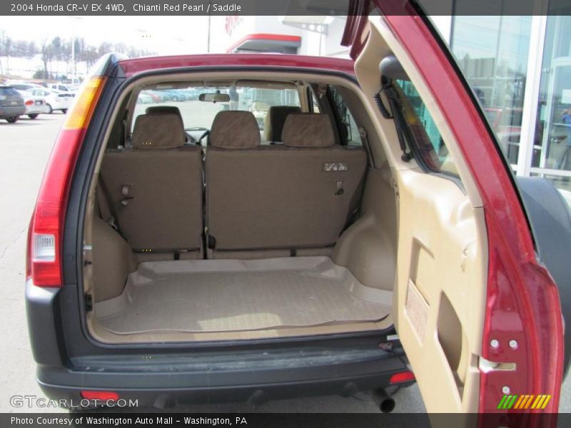 Chianti Red Pearl / Saddle 2004 Honda CR-V EX 4WD