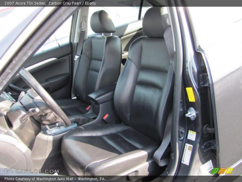 Carbon Gray Pearl / Ebony 2007 Acura TSX Sedan