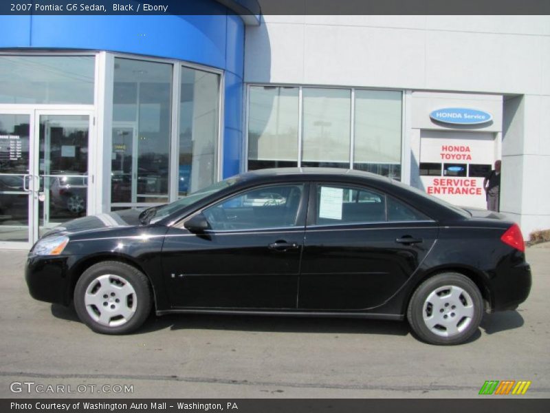 Black / Ebony 2007 Pontiac G6 Sedan