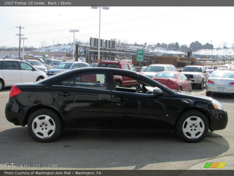 Black / Ebony 2007 Pontiac G6 Sedan