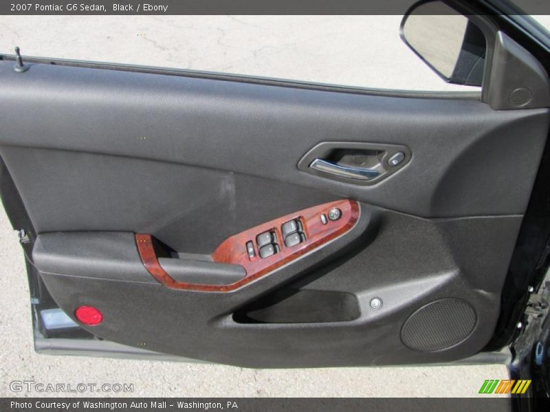 Black / Ebony 2007 Pontiac G6 Sedan