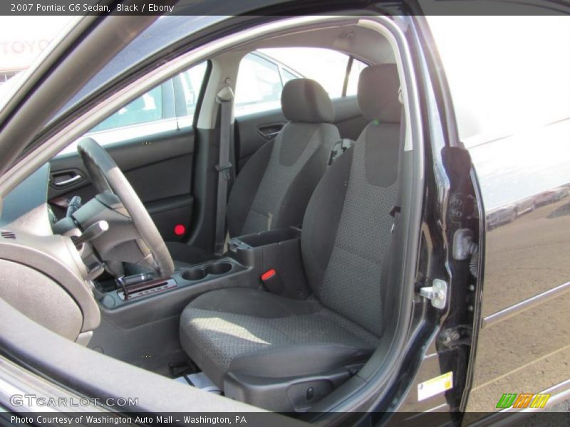 Black / Ebony 2007 Pontiac G6 Sedan