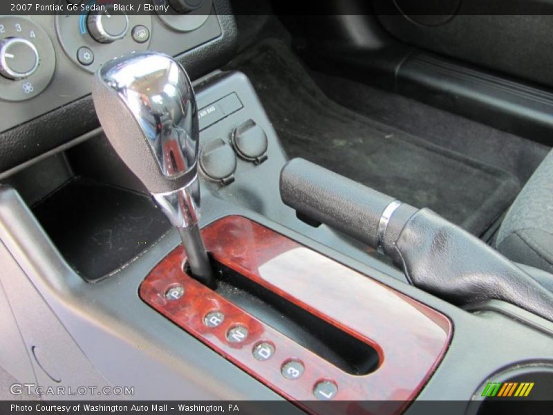 Black / Ebony 2007 Pontiac G6 Sedan