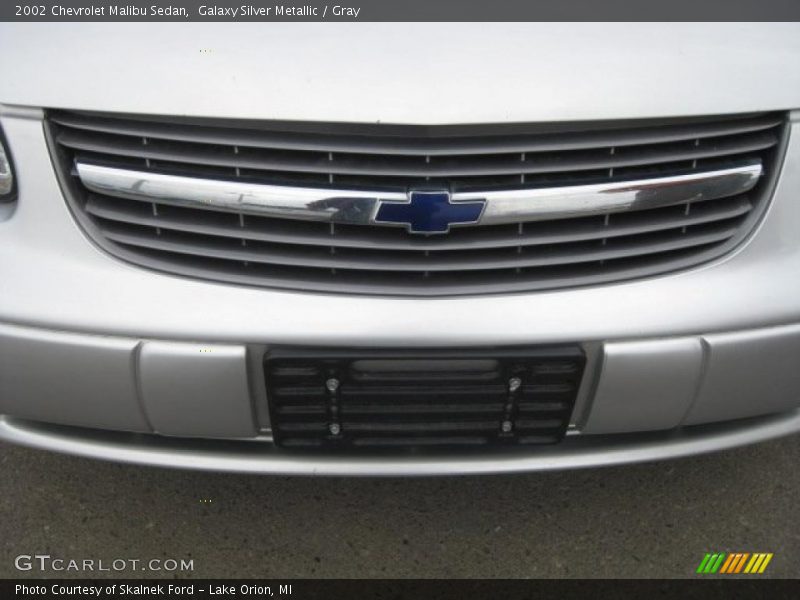 Galaxy Silver Metallic / Gray 2002 Chevrolet Malibu Sedan