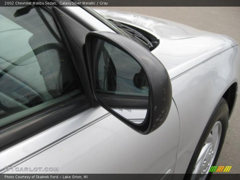 Galaxy Silver Metallic / Gray 2002 Chevrolet Malibu Sedan