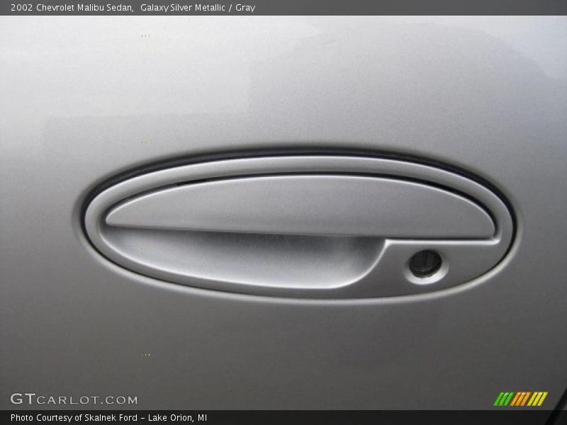 Galaxy Silver Metallic / Gray 2002 Chevrolet Malibu Sedan