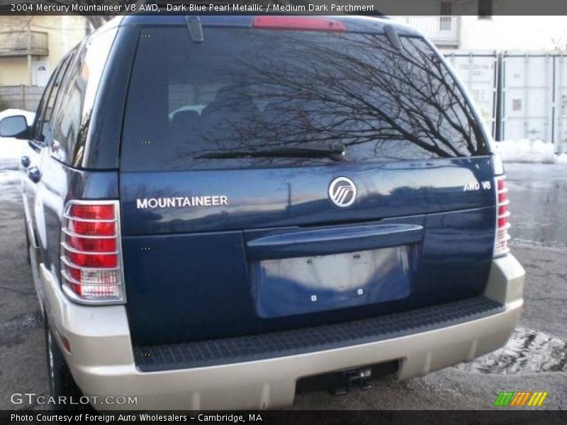 Dark Blue Pearl Metallic / Medium Dark Parchment 2004 Mercury Mountaineer V8 AWD
