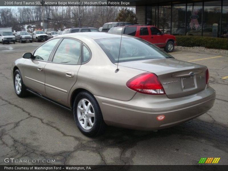 Arizona Beige Metallic / Medium/Dark Pebble Beige 2006 Ford Taurus SEL