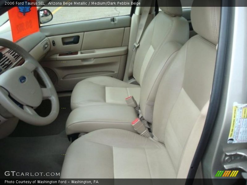 Arizona Beige Metallic / Medium/Dark Pebble Beige 2006 Ford Taurus SEL