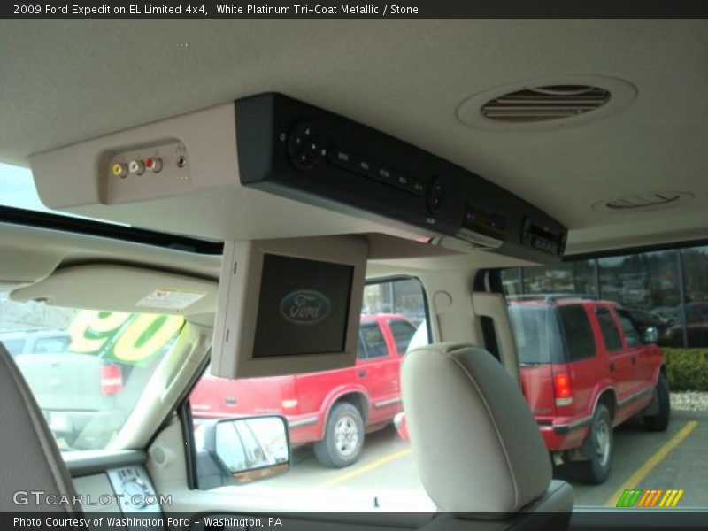 White Platinum Tri-Coat Metallic / Stone 2009 Ford Expedition EL Limited 4x4