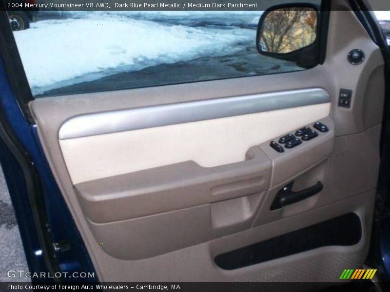 Dark Blue Pearl Metallic / Medium Dark Parchment 2004 Mercury Mountaineer V8 AWD