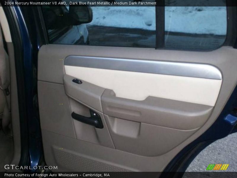 Dark Blue Pearl Metallic / Medium Dark Parchment 2004 Mercury Mountaineer V8 AWD