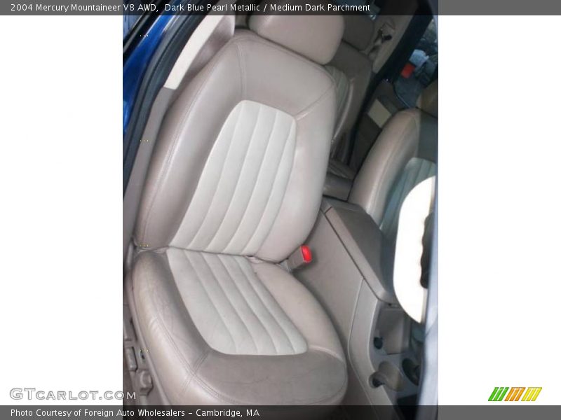 Dark Blue Pearl Metallic / Medium Dark Parchment 2004 Mercury Mountaineer V8 AWD