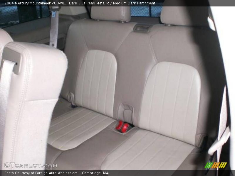 Dark Blue Pearl Metallic / Medium Dark Parchment 2004 Mercury Mountaineer V8 AWD