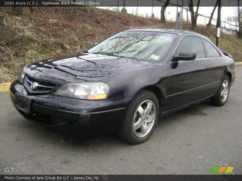 Nighthawk Black Metallic / Ebony 2003 Acura CL 3.2