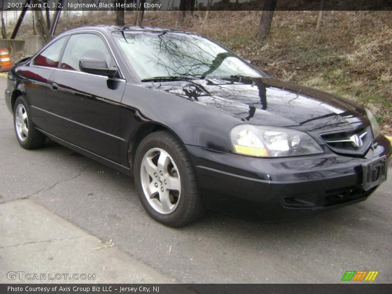 Nighthawk Black Metallic / Ebony 2003 Acura CL 3.2