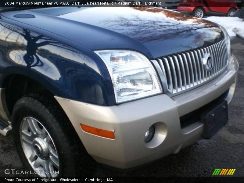 Dark Blue Pearl Metallic / Medium Dark Parchment 2004 Mercury Mountaineer V8 AWD