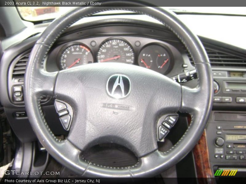 Nighthawk Black Metallic / Ebony 2003 Acura CL 3.2