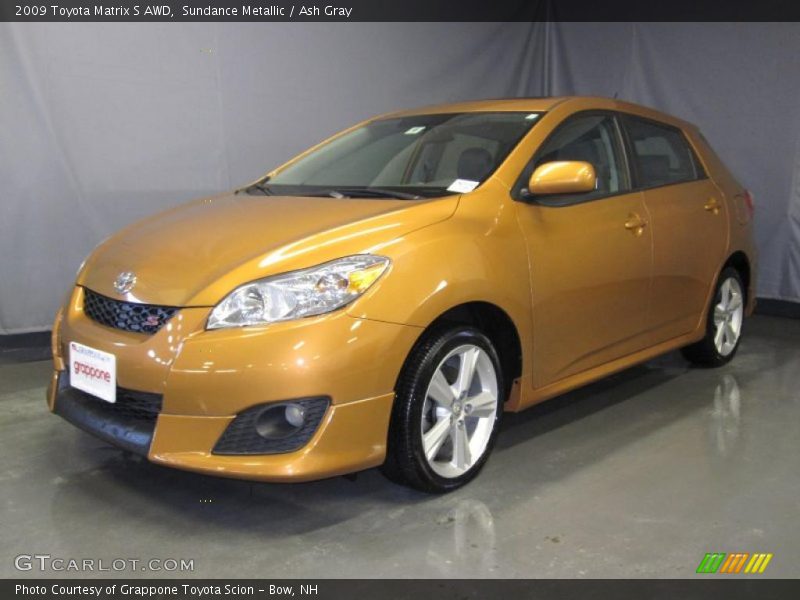 Sundance Metallic / Ash Gray 2009 Toyota Matrix S AWD