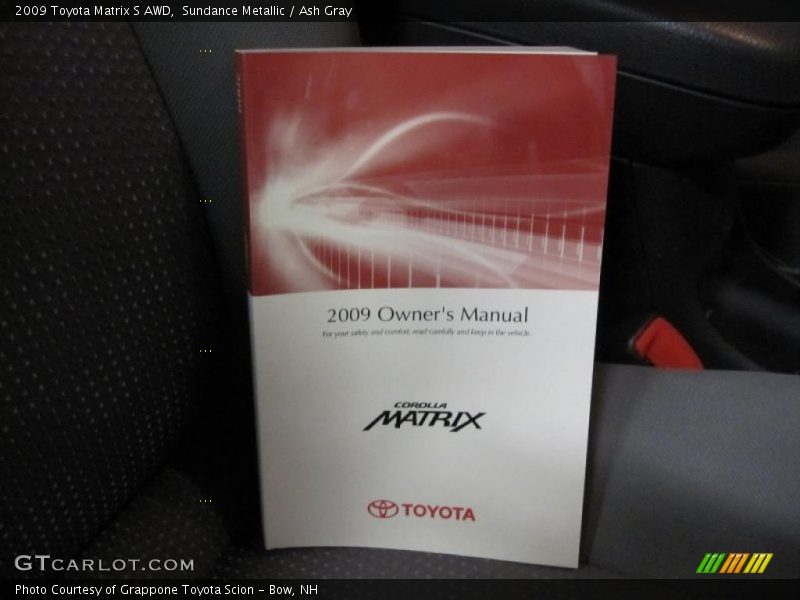 Sundance Metallic / Ash Gray 2009 Toyota Matrix S AWD