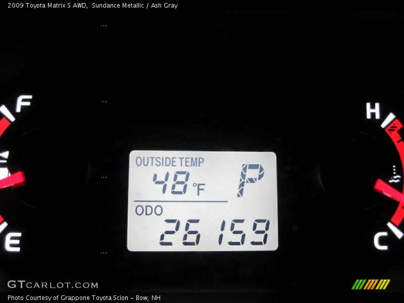 Sundance Metallic / Ash Gray 2009 Toyota Matrix S AWD