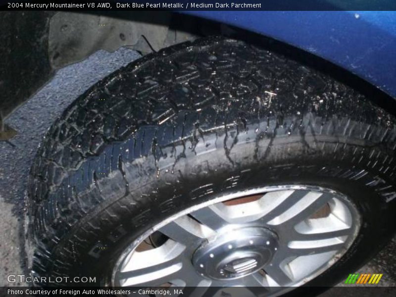 Dark Blue Pearl Metallic / Medium Dark Parchment 2004 Mercury Mountaineer V8 AWD