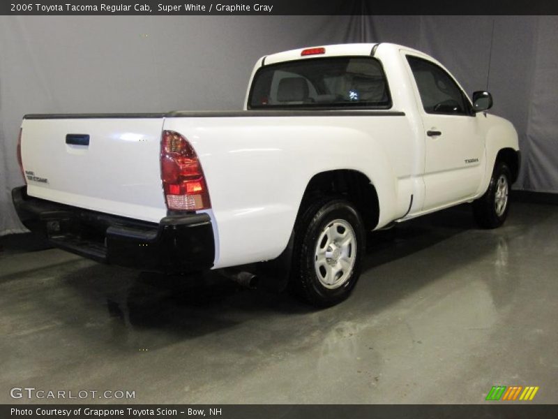 Super White / Graphite Gray 2006 Toyota Tacoma Regular Cab