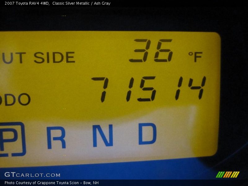 Classic Silver Metallic / Ash Gray 2007 Toyota RAV4 4WD