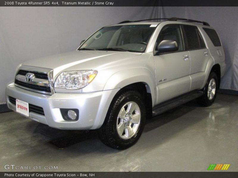 Titanium Metallic / Stone Gray 2008 Toyota 4Runner SR5 4x4
