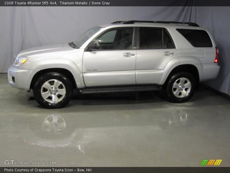 Titanium Metallic / Stone Gray 2008 Toyota 4Runner SR5 4x4