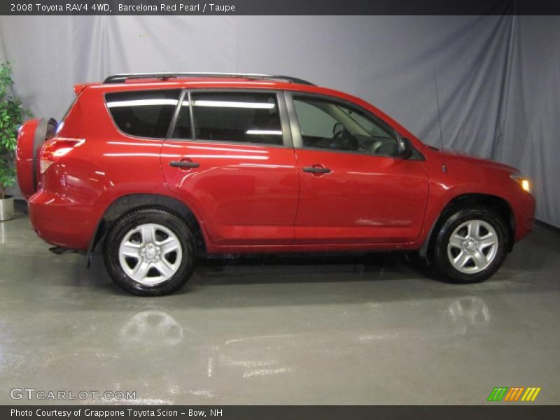 Barcelona Red Pearl / Taupe 2008 Toyota RAV4 4WD