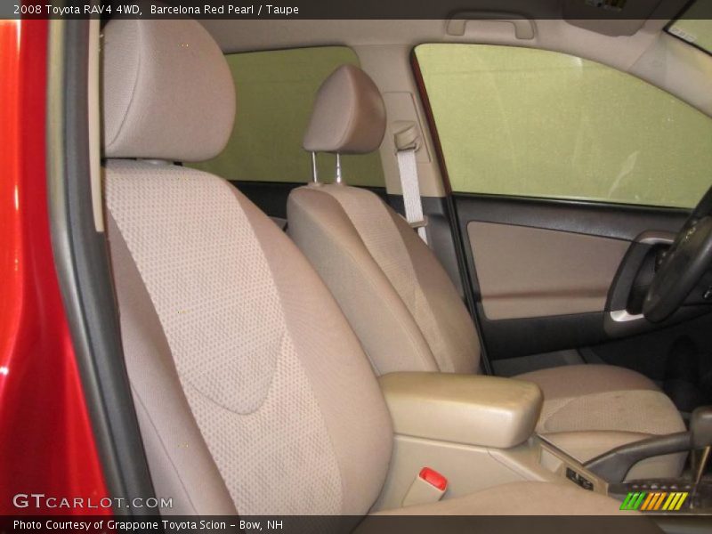 Barcelona Red Pearl / Taupe 2008 Toyota RAV4 4WD