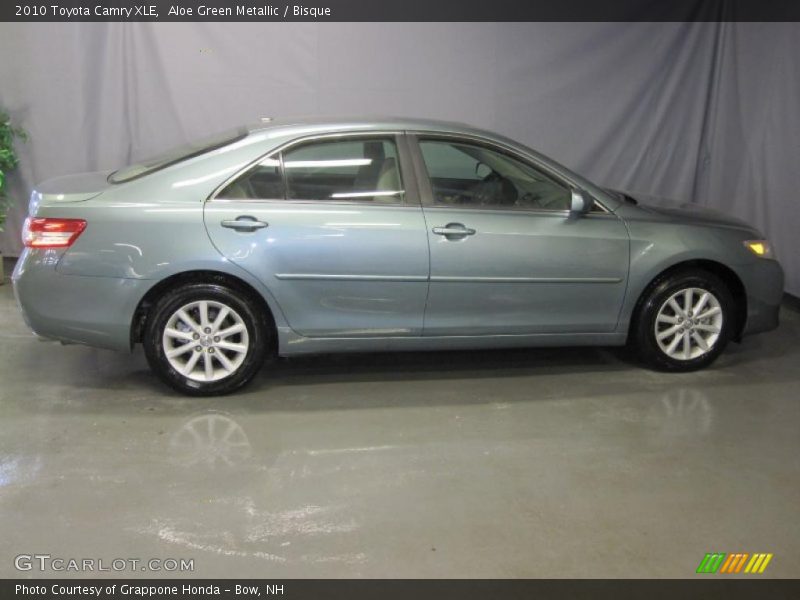 Aloe Green Metallic / Bisque 2010 Toyota Camry XLE