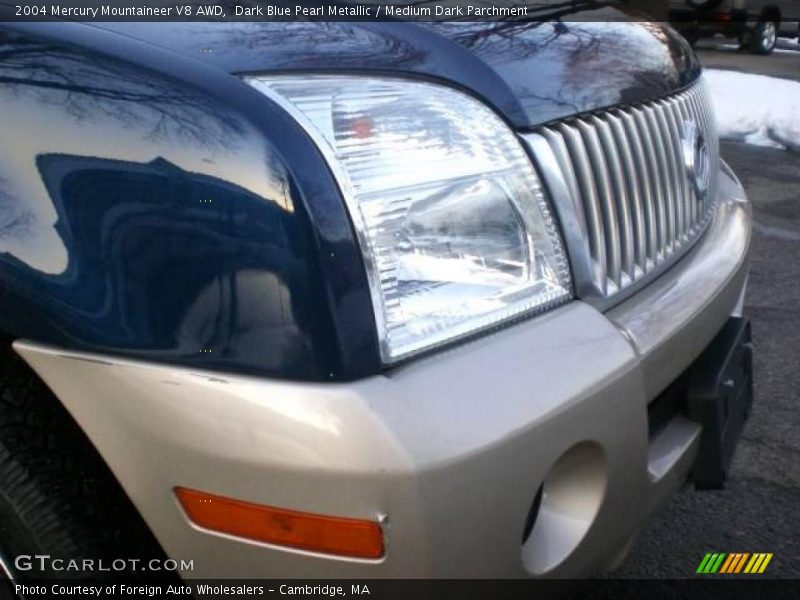 Dark Blue Pearl Metallic / Medium Dark Parchment 2004 Mercury Mountaineer V8 AWD
