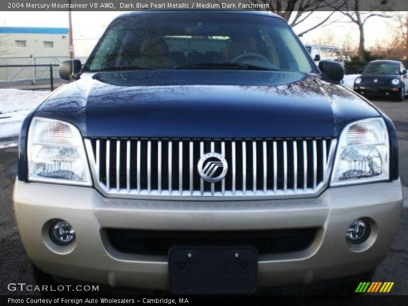 Dark Blue Pearl Metallic / Medium Dark Parchment 2004 Mercury Mountaineer V8 AWD