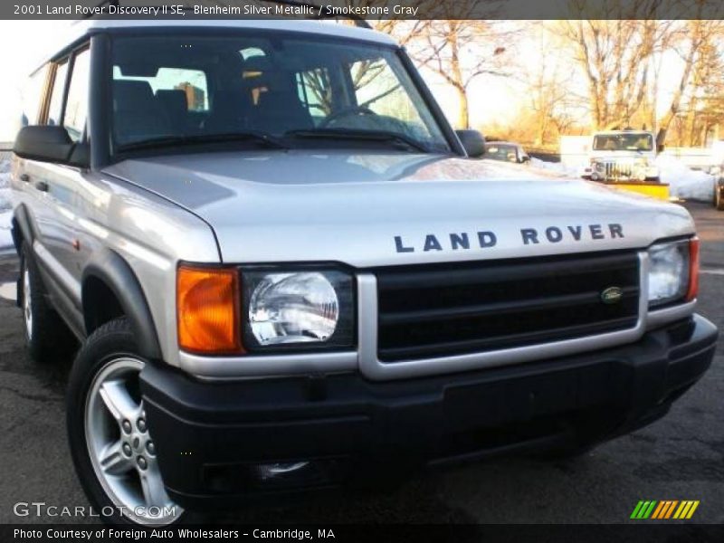 Blenheim Silver Metallic / Smokestone Gray 2001 Land Rover Discovery II SE