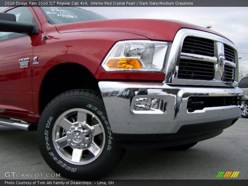 Inferno Red Crystal Pearl / Dark Slate/Medium Graystone 2010 Dodge Ram 2500 SLT Regular Cab 4x4