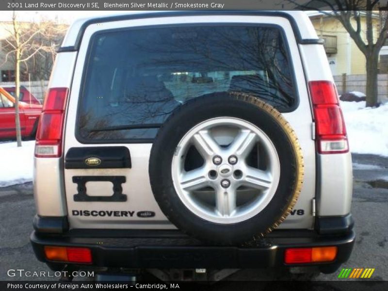 Blenheim Silver Metallic / Smokestone Gray 2001 Land Rover Discovery II SE