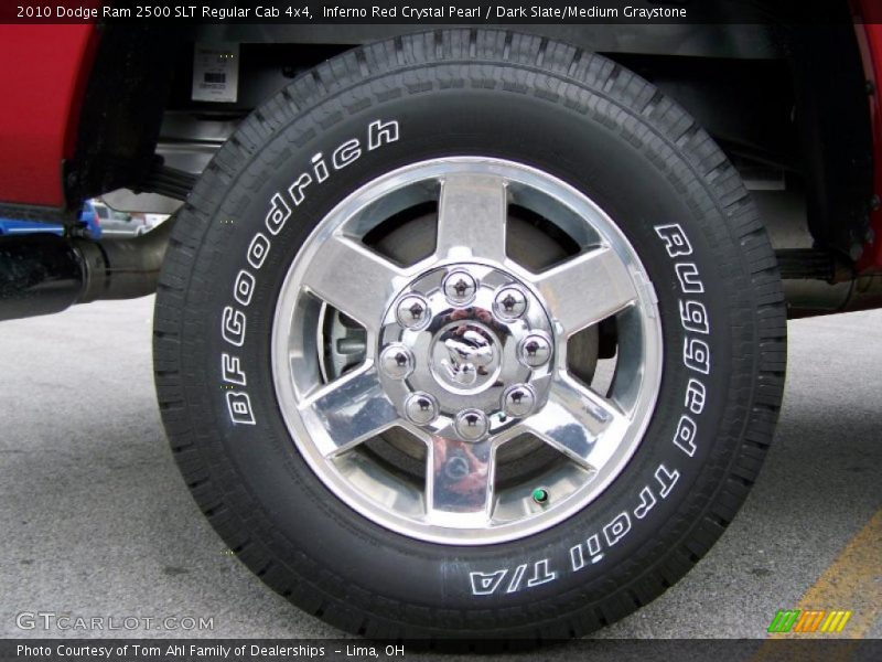 Inferno Red Crystal Pearl / Dark Slate/Medium Graystone 2010 Dodge Ram 2500 SLT Regular Cab 4x4