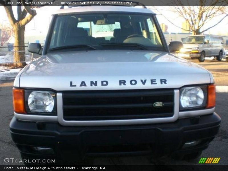 Blenheim Silver Metallic / Smokestone Gray 2001 Land Rover Discovery II SE