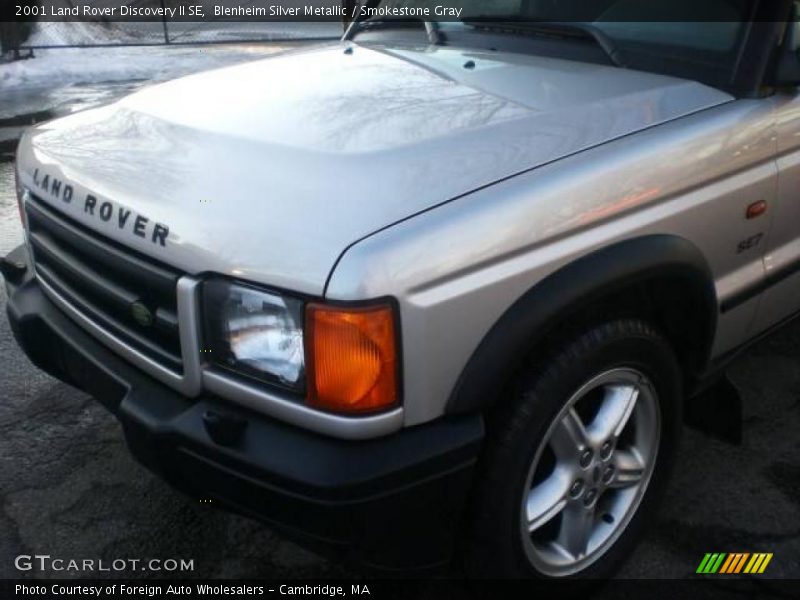 Blenheim Silver Metallic / Smokestone Gray 2001 Land Rover Discovery II SE
