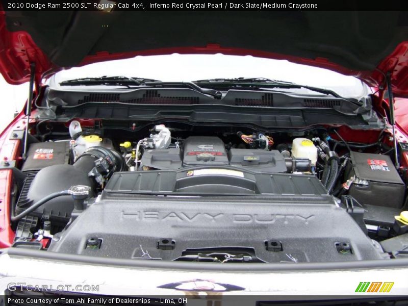 Inferno Red Crystal Pearl / Dark Slate/Medium Graystone 2010 Dodge Ram 2500 SLT Regular Cab 4x4