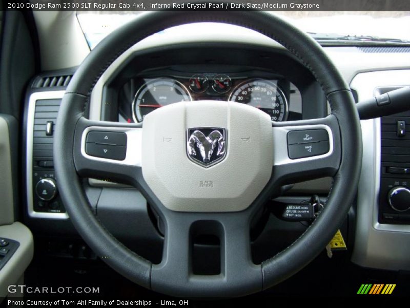 Inferno Red Crystal Pearl / Dark Slate/Medium Graystone 2010 Dodge Ram 2500 SLT Regular Cab 4x4